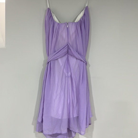 New revolve nbd strapless belt mini dress purple - Picture 4 of 5